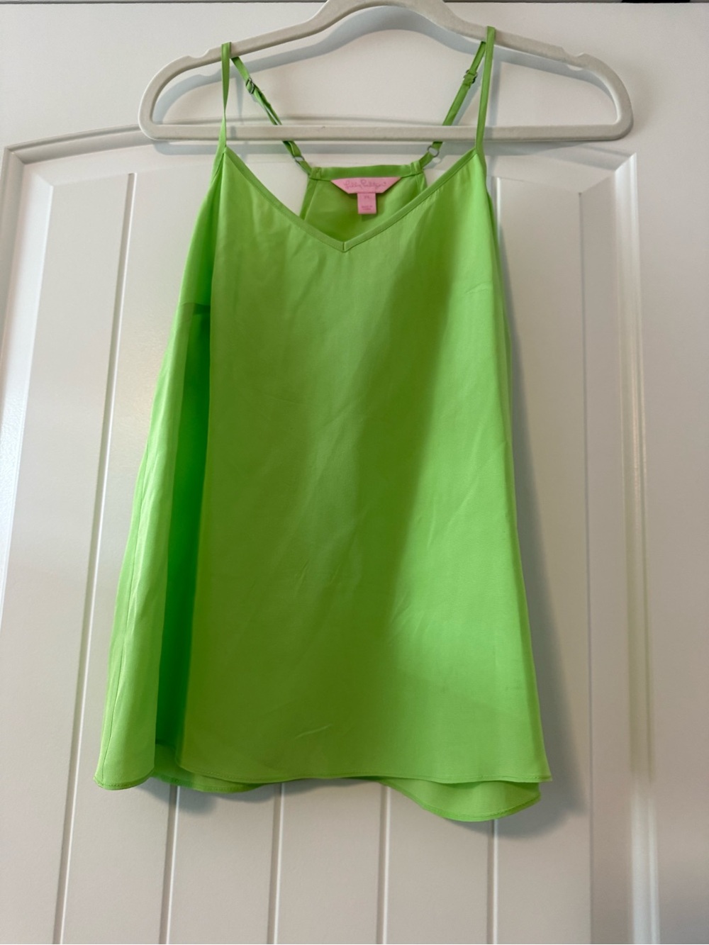 Lilly Pulitzer 100% Silk Green Dusk Top | Size XS